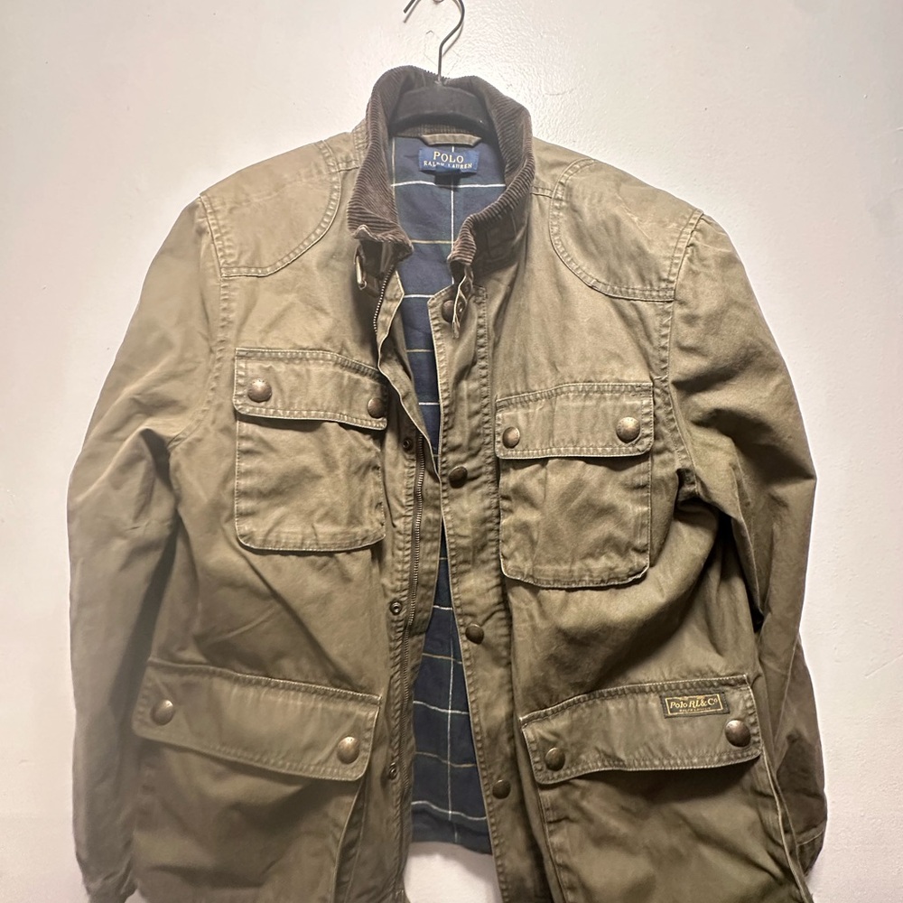 Polo by Ralph Lauren boys Jacket XL 18-20 Olive Jacket